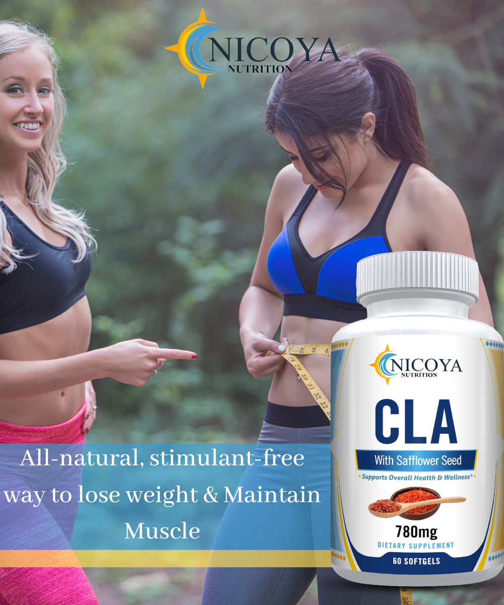 CLA 780Mg | Stim-Free Weight Management/Fat Burner Lean Muscle 120 Softgels 2PK