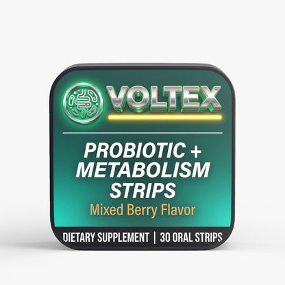 VOLTEX Probiotic + Metabolism Strips — 30 Oral Strips