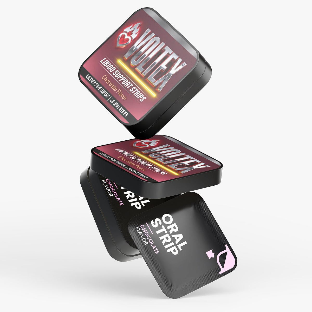 VOLTEX Libido Support Strips — 30 Oral Strips