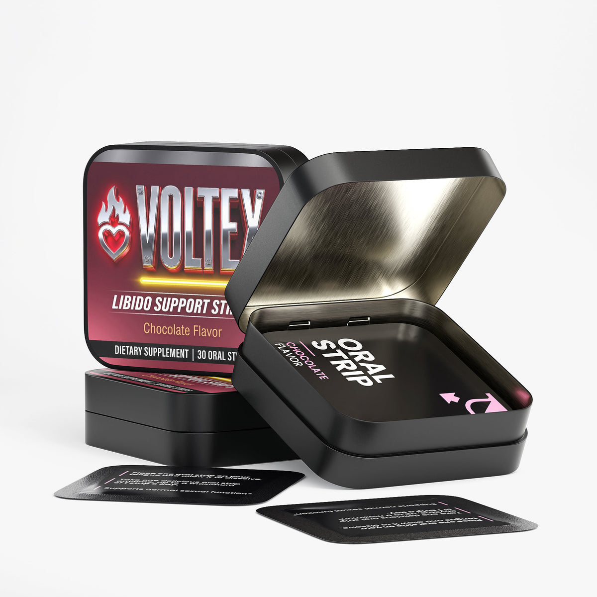 VOLTEX Libido Support Strips — 30 Oral Strips