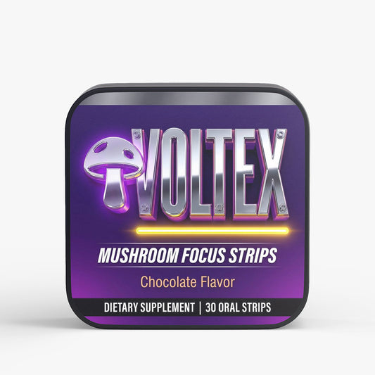 VOLTEX Mushroom Focus Strips — 30 Oral Strips