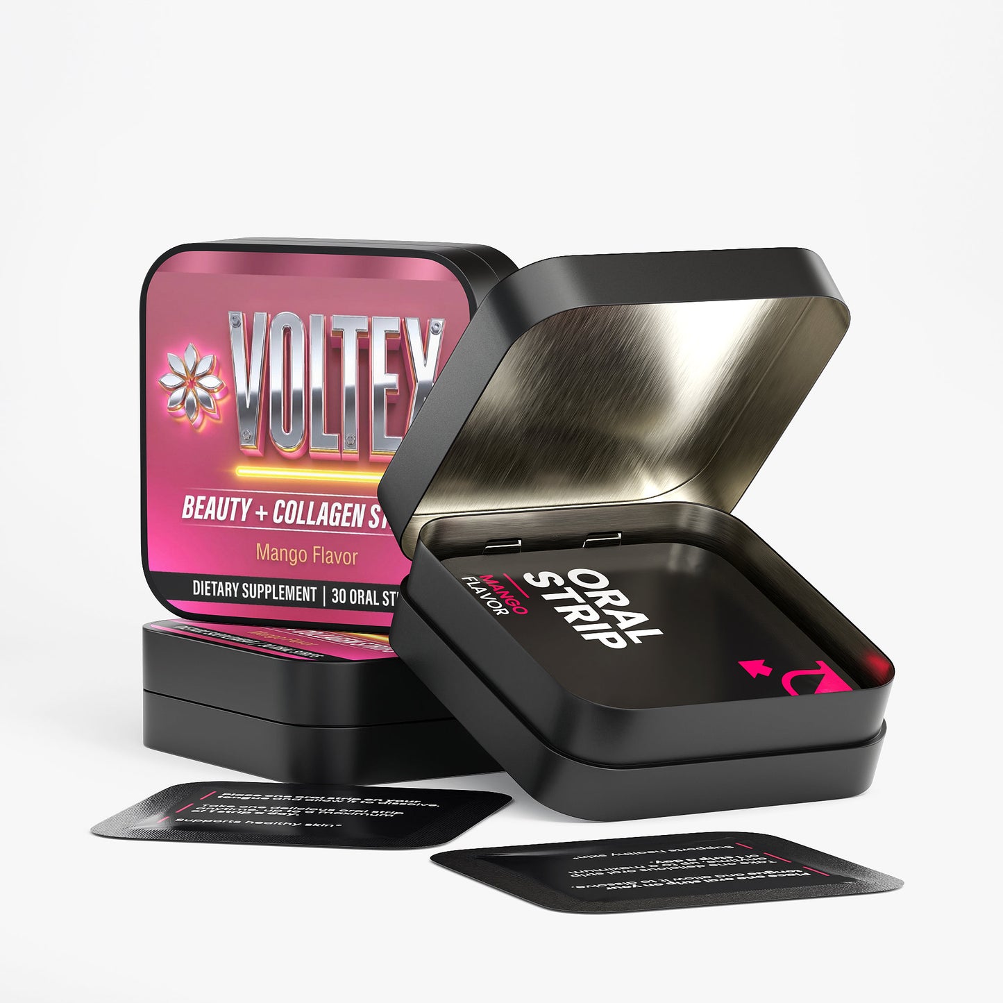 VOLTEX Beauty + Collagen Strips — 30 Oral Strips
