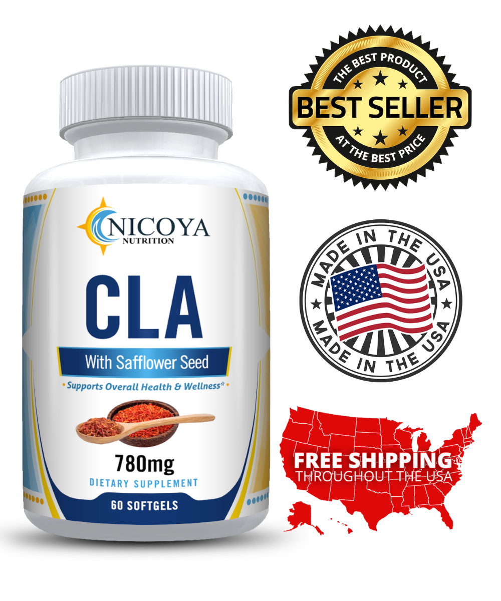 CLA - Conjugated Linoleic Acid Stim-Free Weight Loss & Fat Burner, Lean Muscle