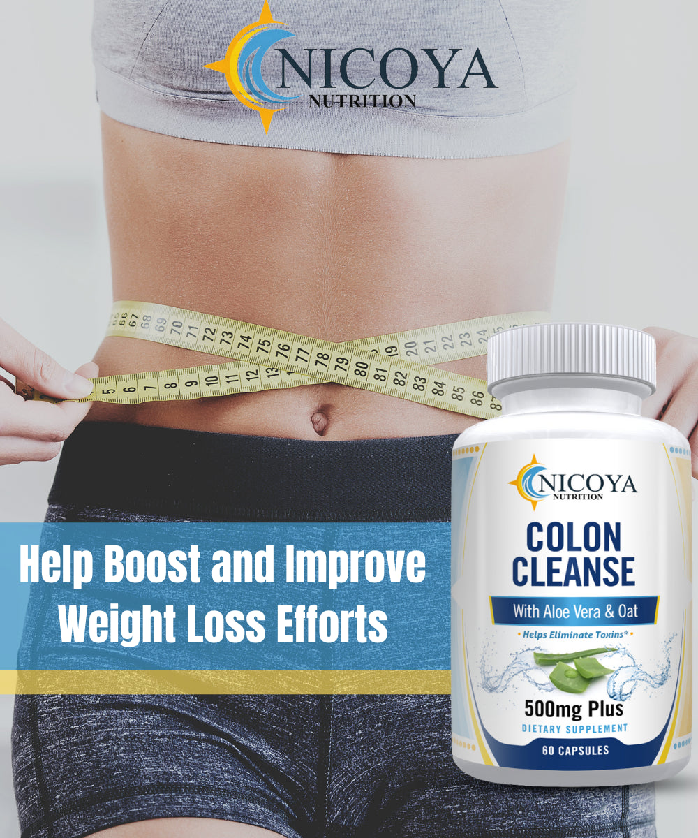Organic Colon Cleanse 500Mg+ | Lose Weight, Detox, Bloating, Gas & Boost Energy