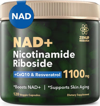 Liposomal NAD+ 1100mg — Nicotinamide Riboside + Resveratrol (60 Capsules)