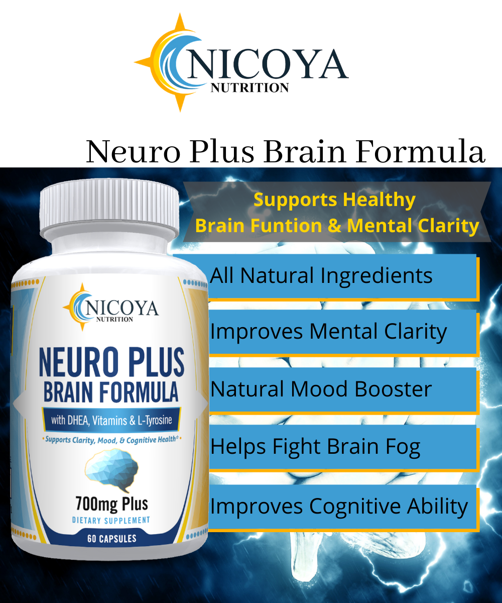 Neuro Brain & Focus 700MG+ Healthy Memory Function, Clarity Nootropic Supplement