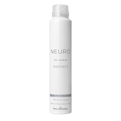 Neuro by Paul Mitchell Protect Heatctrl Iron Hairspray, Perfect Prep + Finish for Heat Styling, for All Hair Types