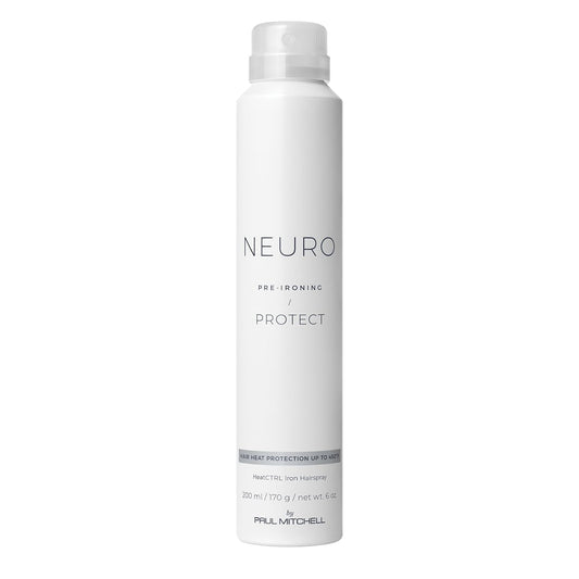 Neuro by Paul Mitchell Protect Heatctrl Iron Hairspray, Perfect Prep + Finish for Heat Styling, for All Hair Types