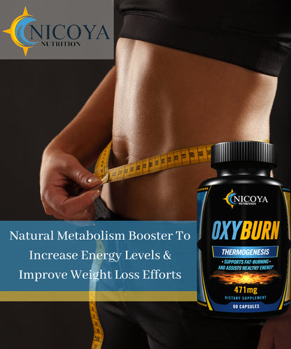 OXY BURN - Thermogenic Weight Loss & Fat Burner, Appetite Suppressant & Energy