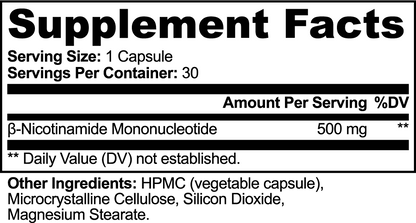VOLTEX NMN 500mg — 4-Pack Bundle (120 Capsules) · SAVE 29%