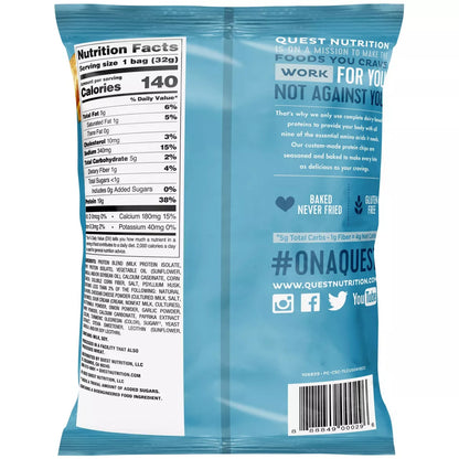 Quest Nutrition Protein Chips - Cheddar & Sour Cream