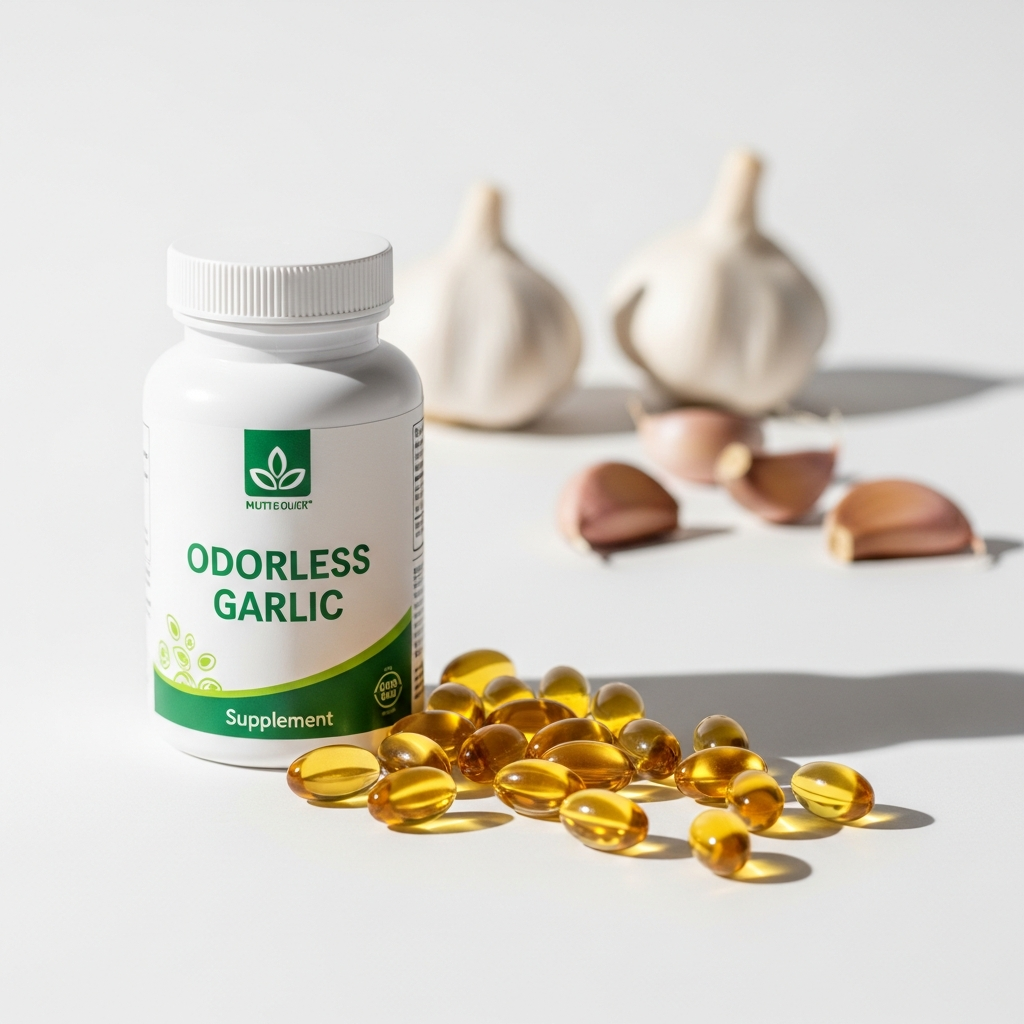 Micro Ingredients Odorless Garlic, 300 Softgels