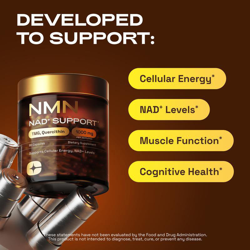 NAD+ Dietary Supplement Capsules